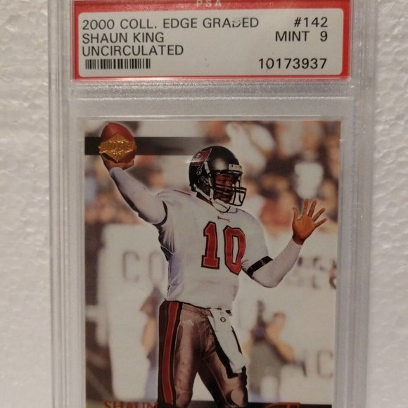 2000 Collector's EDGE Graded UNCIRCULATED SHAUN KING #142 MINT 9 - Picture 1 of 5